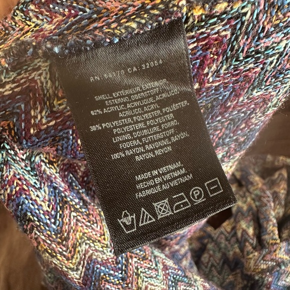 Anthropologie Maeve Chevron Print Westwater Dress - Picture 9 of 10